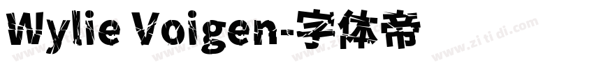 Wylie Voigen字体转换